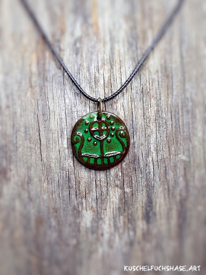 Anhänger 0017 - Nordwind - moosgrün