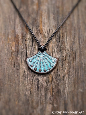 Anhänger 0018 - Weg der Kriegerin - hellblau