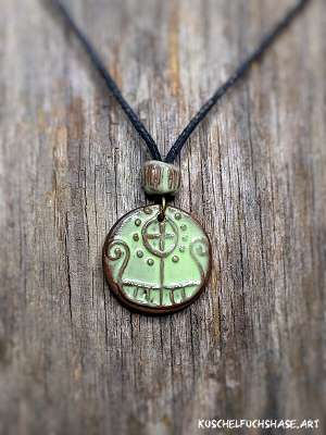 Anhänger 0034 - Nordwind - hellgrün