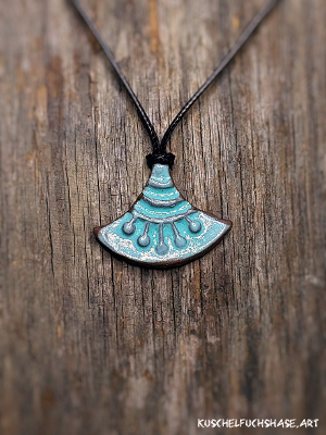 Anhänger 0039- Skjoldsol/Sonnenschild - hellblau