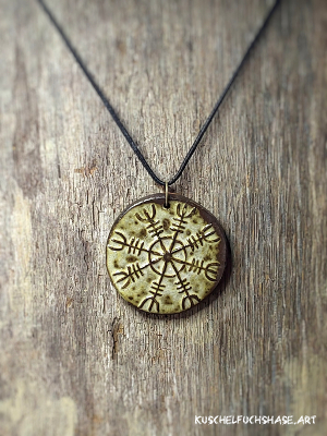 Anhänger 0054 - Vegvisir/Wegweiser - erdrauch