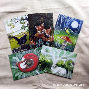 Motiv - 5er Set Karten - Edition-Herbst