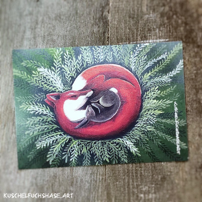 Motiv - Kuschelfuchshase - 038 - gross