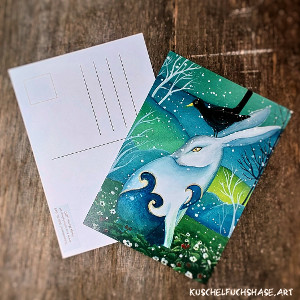 Motiv - Schneehase - 049