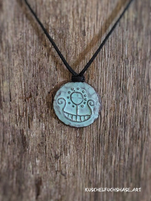 Anhänger 0136 - Nordwind - hellblau